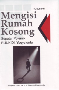 Image of Mengisi Rumah Kososng Seputar Polemik RUUK DIY