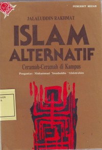 Image of Islam Alternatif, Ceramah-Ceramah di Kampus
