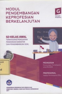 Image of Modul Pengembangan Keprofesian Berkelanjutan: SD Kelas Awal G