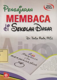 Image of Pengajaran Membaca di Sekolah Dasar