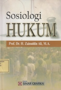 Image of Sosiologi Hukum