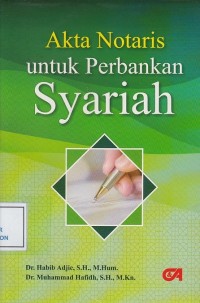 Image of Akta Notaris untuk Perbankan Syariah