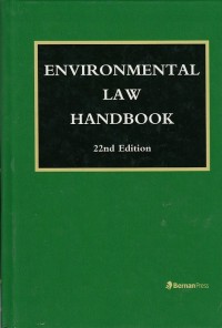 Image of Environmental Law Handbook