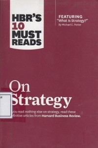 Image of HBR's 10 Must Reads: on Strategy