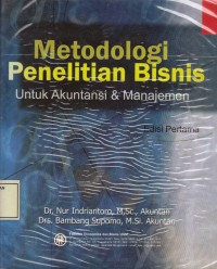 Image of Metodologi Penelitian Bisnis