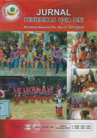 Image of jurnal Pendidikan Anak Usia Dini