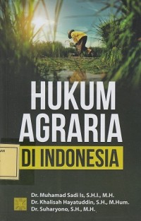 Image of Hukum Agraria di Indonesia