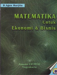 Image of Matematika untuk Ekonomi & Bisnis