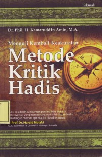 Image of Menguji Kembali keakuratan Metode Kritik Hadis