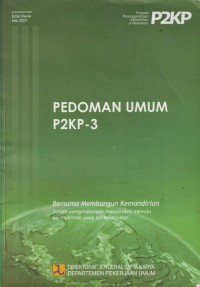 Image of Pedoman Umum P2KP-3