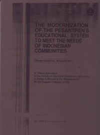 Image of The Modernization of The Pesantren