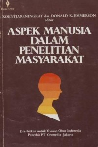 Image of Aspek Manusia dalam Penelitian Masyarakat