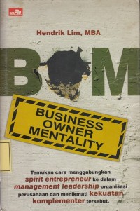 Image of Business Owner Mentality