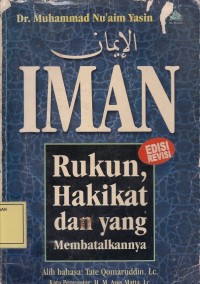 Image of Iman: Rukun, Hakikat dan yang Membatalkannya