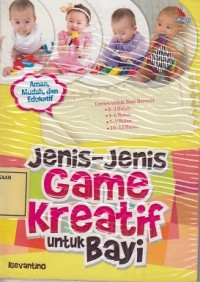 Image of Jenis-Jenis Game Kreatif untuk Bayi