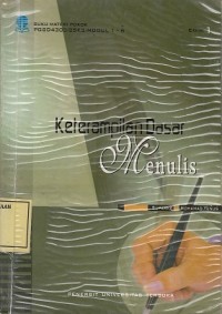 Image of Keterampilan Dasar Menulis