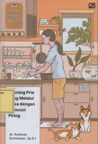 Image of Seorang Pria yang Melalui Duka dengan Mencuci Piring
