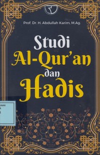 Image of Studi Al-Quran dan Hadis