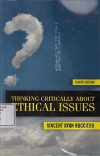 Image of Thinking Critically About Athical Issues