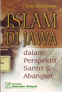 Image of Islam di Jawa : dalam perspektif santri dan abangan