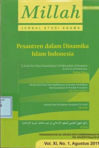 Image of Millah Jurnal Studi Agama