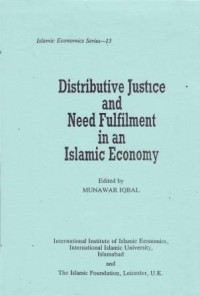 Image of Distributive Justice and Need Fulfilment in an Islamic Economy