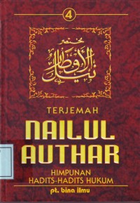 Image of Terjemah NAILUL AUTHAR 4 - 6: Himpunan Hadits2 Hukum