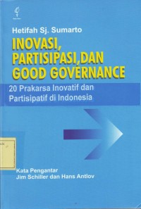 Image of Inovasi, Partisipasi dan Good Governance