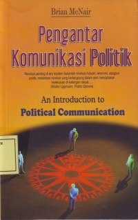 Image of Pengantar Komunikasi Politik