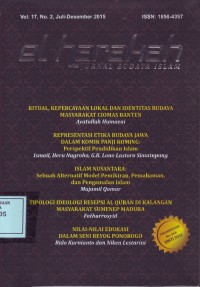 Image of El Harakah Jurnal Budaya Islam