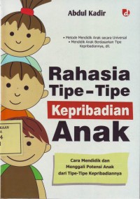 Image of Rahasia Tipe-Tipe Kepribadian Anak