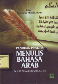 Image of Panduan Praktis Menulis Bahasa Arab
