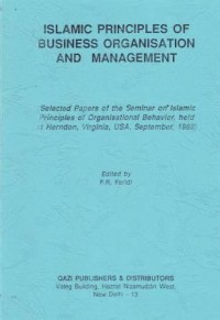 Image of Islamic Principles of Business Organisation and Management