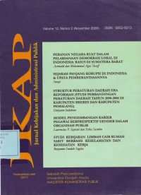 Image of JKAP, Jurnal Kebijakan & Administrasi Publik