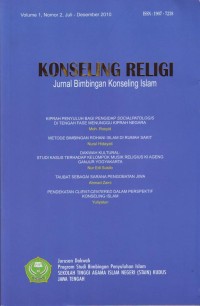 Image of Konseling Religi: Jurnal Bimbingan Konseling Islam