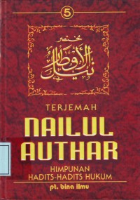 Image of Terjemah NAILUL AUTHAR 5 - 6: Himpunan Hadits2 Hukum
