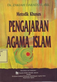 Image of Metodik Khusus Pengajaran Agama Islam