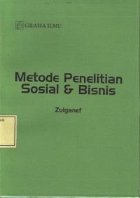 Image of Metode Penelitian Sosial & Bisnis