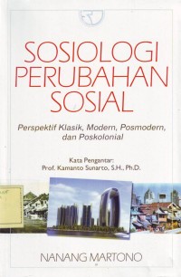Image of Sosiologi Perubahan Sosial