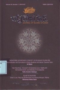 Image of Al-Jami'ah Journal of Islamic Studies