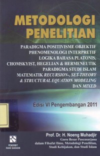 Image of Metodologi Penelitian