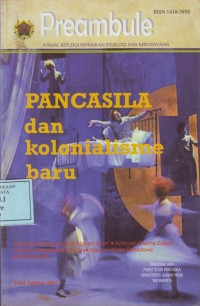 Image of PREAMBULE, Jurnal Refleksi Pemikiran Ideologi & Kebudayaan
