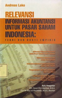 Image of Relevansi Informasi Akuntansi untuk Pasar Saham Indonesia: