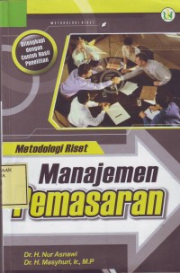 Image of Metodologi Riset Manajemen Pemasaran