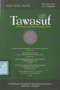 Image of Tawasut (Indonesian Journal of Moderate Islam)