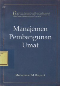 Image of Manajemen Pembangunan Umat