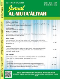 Image of Alfaz : Arabisasi (Ta’rib) Istilah-istilah Ilmiah dalam Buku Pelajaran Biologi Kelas 3 SMA